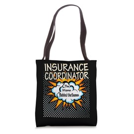 Insurance Coordinator - Funny Hero Job Tote Bag