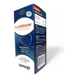 Klaridium 2,0mg/ml Suspensión Oftálmica, 5 Ml.