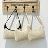 Mabecol Women's Straw Shoulder Bag - Summer Hobo Bag Handbag