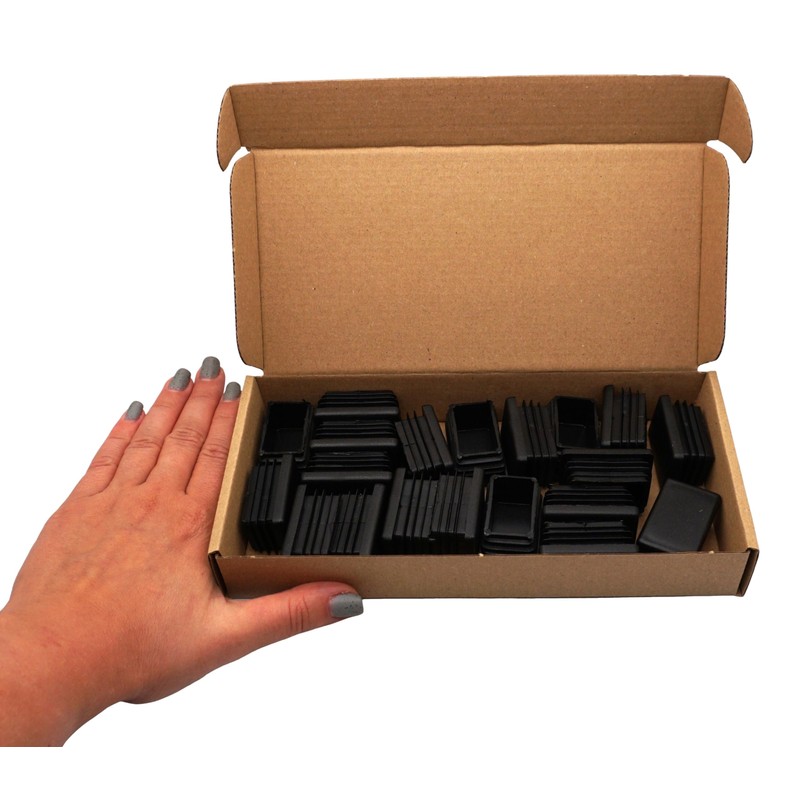 SKIR'CO (20 pcs) Rectangular Plastic Plugs 25 x 40 mm,