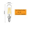 SHUWDKAR 12 Volt LED Candelabra Bulbs E12 Base 4W Warm