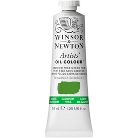 Winsor & Newton Pintura al Óleo 37 ml S-4 Green Pale Libre Cadmio #897