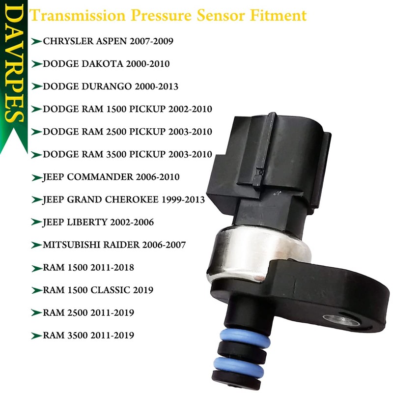 DAVRPES 601-215 Transductor de sensor de presión de transmisión automática