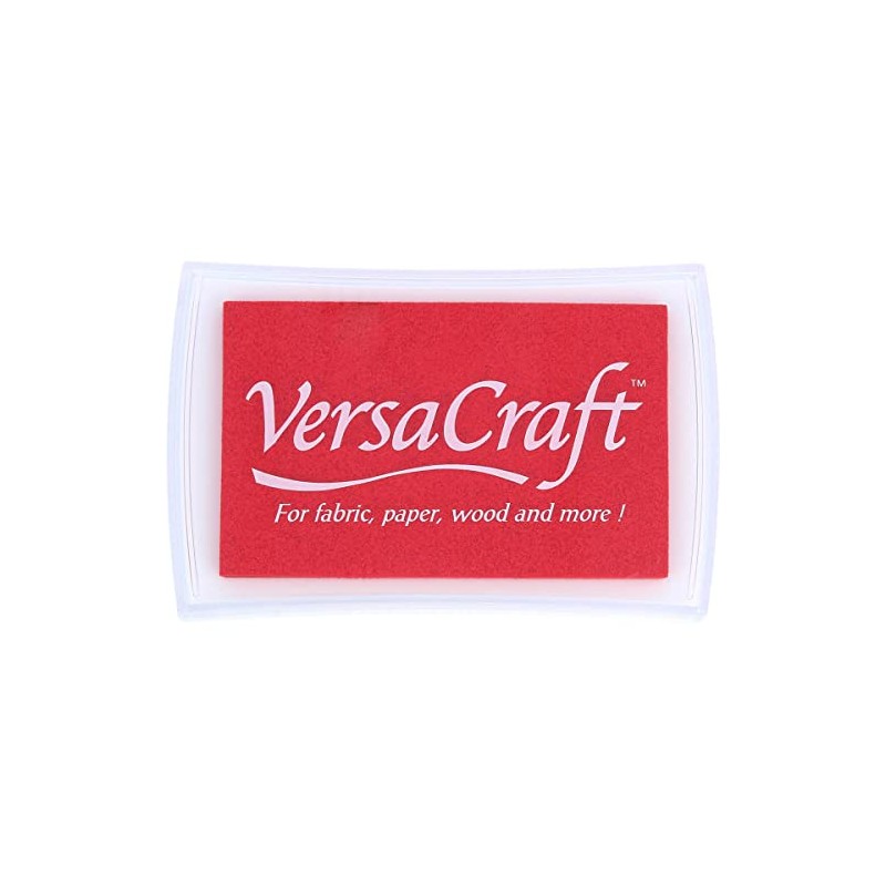 Tsukineko Versacraft Ink Pad, Poppy Red