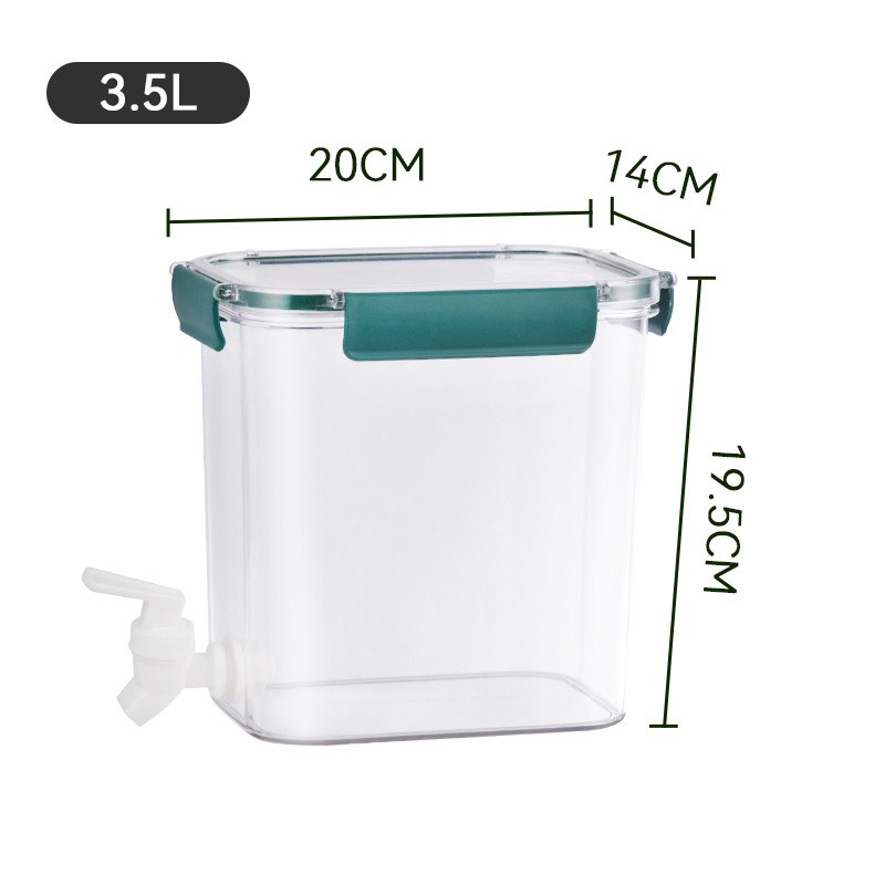 Cold Water Kettle Large Capacity Thicken Faucet Sealed Drink Storage