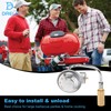 DRELD Roadtrip Grill C001 Gas Propane Adapter Regulator Replacement for