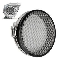 Chaofei 4 Inch Turbo Inlet Guard Screen Universal 102mm Stainless Steel Turbo Air Intake Filter Mesh Prevents Debris from Damaging Turbocharger