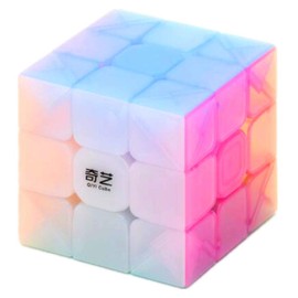 CuberSpeed QY Toys Warrior W 3x3 Jelly Speed Cube Puzzle Warrior W 3x3x3 Jelly Magic Cube