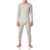 Smith's Workwear Men's Men's Thermal Sets Underwear, Heather Grey, Small