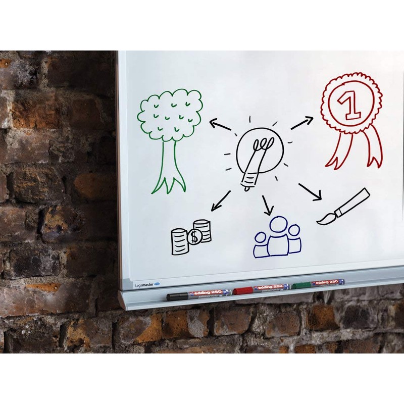 Edding 250ml Whiteboard Marker Refillable 1.5 – 3 mm Red