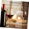 LIFKOME 5 Pcs Portable Ice Wine Bags Reusable PVC Beverage