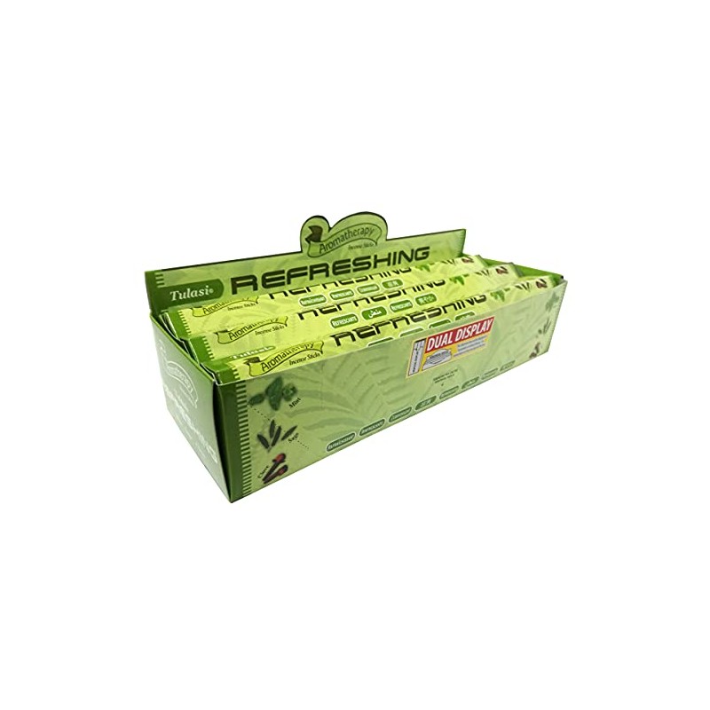 Tulasi Refreshing Sticks Set of 6, 20 Sticks per Box