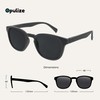 Opulize Pop Sunreading Glasses Classic Retro Round Chunky Frame Spring