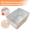 Window Air Conditioner Cover Outside Unit for Winter Insulation, Window
