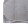 XL Back Brace Grey Breathable Removable Lumbar Support Back Brace