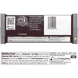 HERSHEY'S Milk Chocolate Candy Bars  1.55-oz. Bars, 36 Count