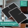 PRIOstahl Glass Holder 4 Pieces Glass Clamp Holder Glass Plate