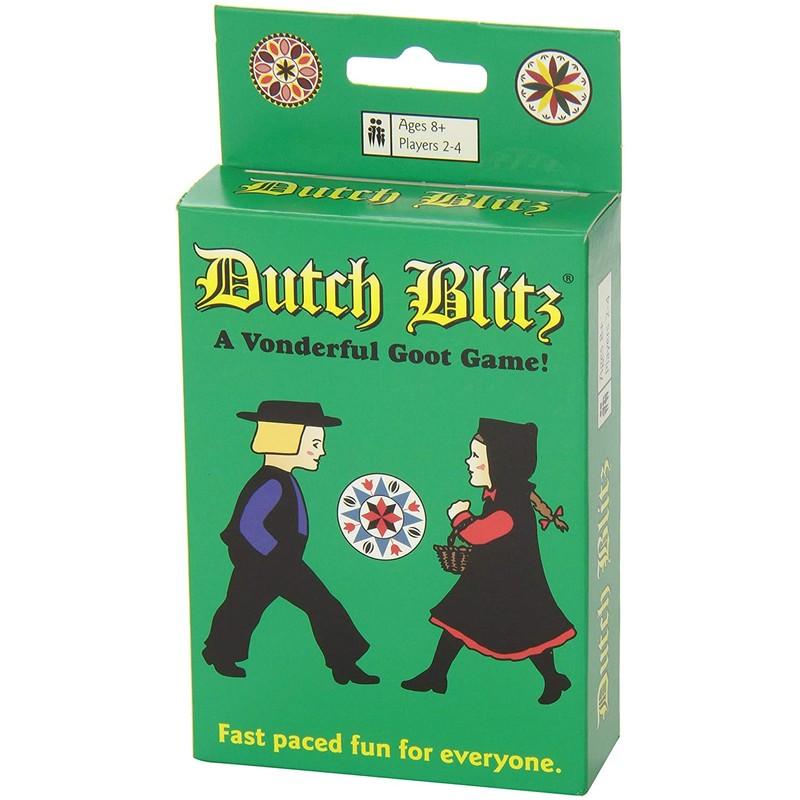 Dutch Blitz - Fast Paced Card Game for 2-4 Players