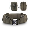 ANCL Tactical Belt, Molle System, Airsoft Game, One Size Fits