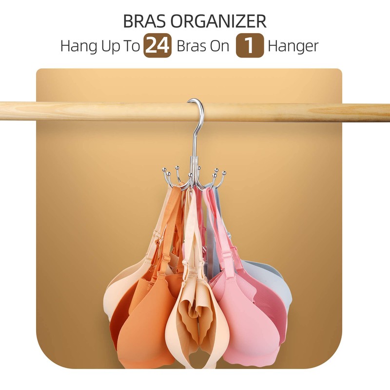 ZEDODIER Belt Hanger, Belt Rack Closet Accessories Organizer, Maximum 24
