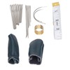 28Pcs Leather Working Tools Durable 2Pcs Awl 4Pcs Wax Threads