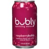 Bubly Sparkling Water, Raspberry, 12 Ounce