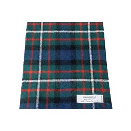 Briomhar Ferguson Tartan Plaid Wool Scottish Scarf - 100% Lambswool Made in Scotland, Perfect Winter Scarf for Cold Weather