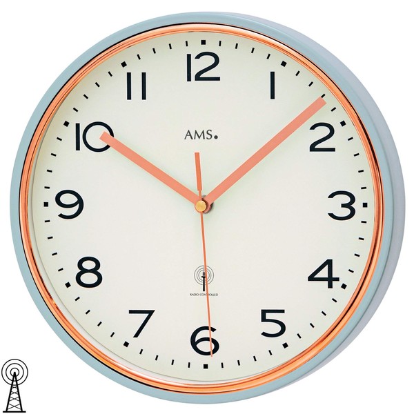 AMS Radio-Controlled Wall Clock 25