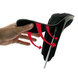 Easy Loader Fairway Magnetic Golf Club Headcover by ProActive Sports (Black)