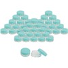 Houseables 3 Gram Jar, 3 ML Jar, Blue, 50 Pk,