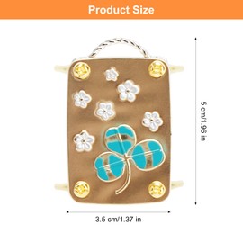 APOMOONS Mini Flower Press, Micro Flower Press, Children's Craft Sets, Plant Press with Tools and 20 Sheets of Paper, Metal Flower Press, Micro Flower Press for DIY Art, 5 x 3.5 cm