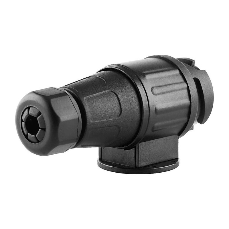 Qiilu 12V 13-Pin Electric Trailer Plug Plastic Trailer Adapter Round