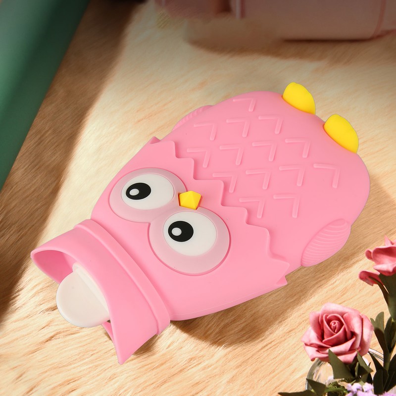 Hot Water Bottle Microwave Heating Silicone Cartoon Injection Hand Warmer