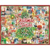 White Mountain 1000 Piece Jigsaw Puzzle Winter Christmas Holiday Puzzles