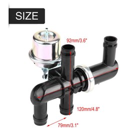 Heater Control Valve Solenoid Air Conditioning Control Valve for Aerostar F87Z-18495-AA YG350