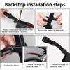 Fat-Cattie Bike Fender Set,Adjustable Road Mountain Bike Bicycle Cycling Tire