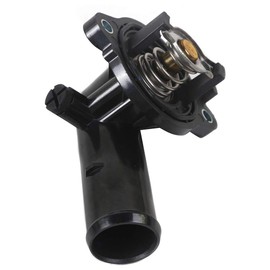 MAXWIN Engine Coolant Thermostat Housing Assembly fit 11-15 for Dodge Durango 3.6L, 11-17 for Jeep Grand Cherokee 3.6L, 12-17 Wrangler 3.6L, 2018 Wrangler JK 3.6L Thermostat