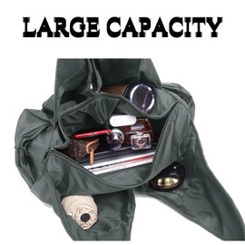 Shoulder Bag for Women, Waterproof Shopping Lightweight Work Purse and Handbag Travel Beach Tote Nylon Large Capacity Hobo (8022-GREY)