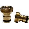 Rosenstein & Söhne Hose Connector: Set of 2 Tap Hose