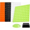 LIUQOBN Bump Dots for Visually Impaired 250 Pcs Combo Pack(Red,