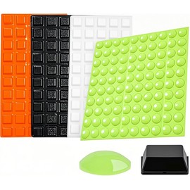 LIUQOBN Bump Dots for Visually Impaired 250 Pcs Combo Pack(Red, Black, White,Green),Low Vision Blind Aids Gadgets Raised Tactile Dots for Elderly Blind