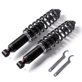 KLV Front Monotube Shocks for Polaris Ranger XP 900/1000 Crew XP 900/1000 Ranger Crew 900 Ranger Diesel Ranger 570 4x4 Full Size 2015 2016 2017 2018 2019 Replaces OEM# 7043755 2pcs