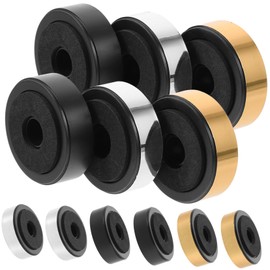 TEHAUX 12pcs Speaker Isolation Feet Pads Vibrant Bumpers for Amplifiers and Audio Equipment Noise Reducing Shock Absorbers for Home Studio Theater Use