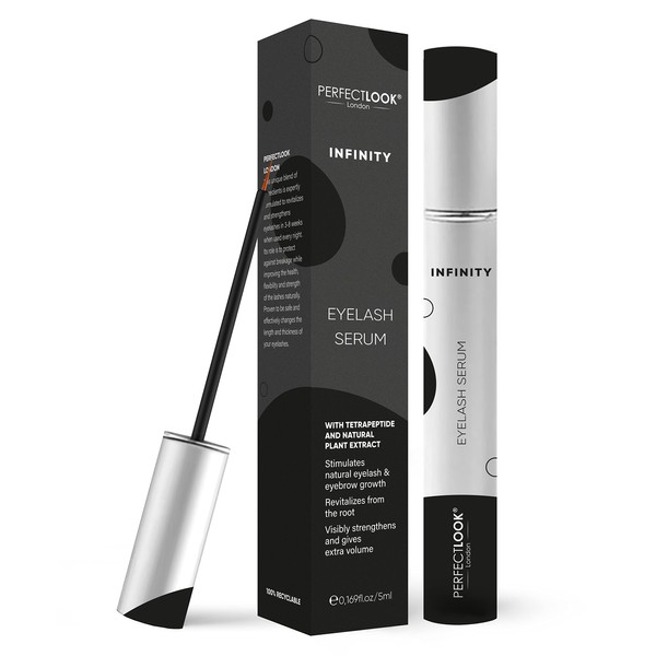 Perfect Look London Organic Eyelash Serum INFINITY Experience Rapid Lash