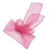 10Pcs Organza Banquet Chair Sash Exquisite Chair Bows Sashes for
