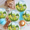 JeVenis 58 PCS Jungle Animals Party Supplies Jungle Party Plates