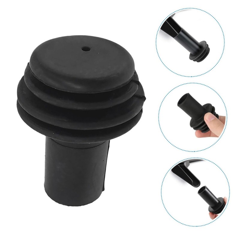 SHINEOFI 4PCS Rv Gutter Spout Covers Durable Extensions for Rv