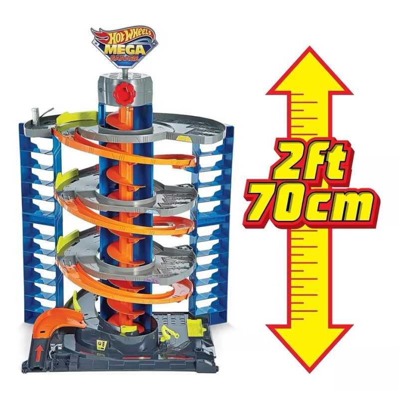 Hot Wheels Mega Garage City 70cm Mattel