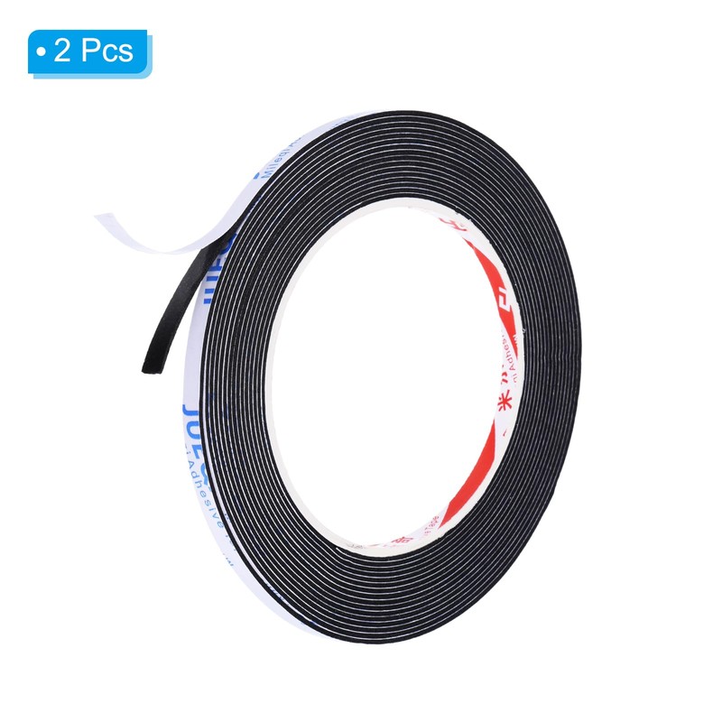 PATIKIL 5M Sealing Foam Tape 2 Rolls 5mm Width 1mm