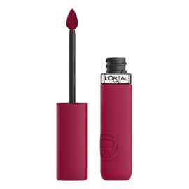 Labial Liquido Infallible Le Matte Resistance, hasta 16 horas de Duración con Ácido Hialurónico y acabado Mate Aterciopelado de L'Oreal Paris